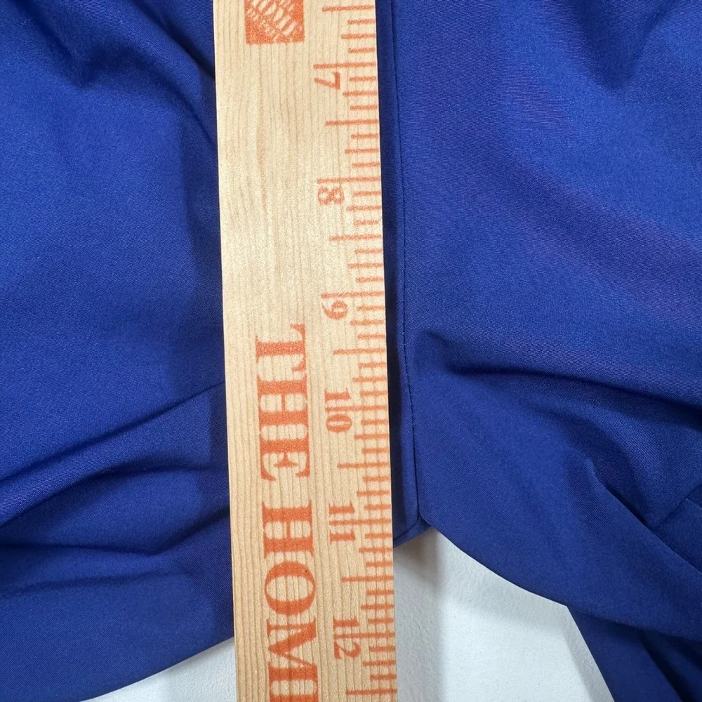 Nike Track Pants Mens XS Snap Button Side Sportswear Royal Blue